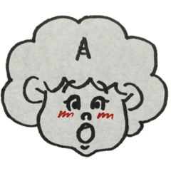 [LINEスタンプ] オニちゃん スタンプ(モノトーン)
