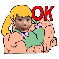 [LINEスタンプ] かおだしあここ