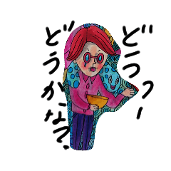 [LINEスタンプ] 絵描き職人marico5