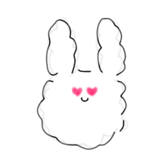 [LINEスタンプ] くもうさぎ