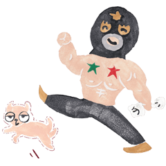 [LINEスタンプ] メキシカンスタイル・ルチャ編