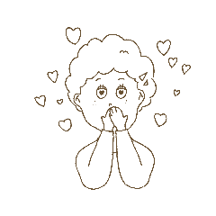 [LINEスタンプ] 日常で使えるシンプルスタンプgirl