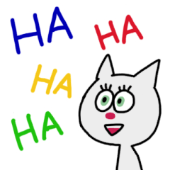 [LINEスタンプ] 敬語も使えるネコ