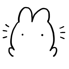 [LINEスタンプ] ウサギサンのLINEスタンプ