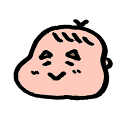 [LINEスタンプ] 三角眉毛のうーちゃん1