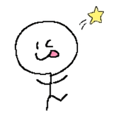 [LINEスタンプ] 日常の棒人間スタンプ