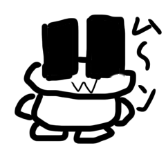 [LINEスタンプ] ムーン君
