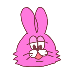 [LINEスタンプ] ねびうさ