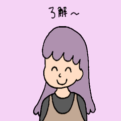 [LINEスタンプ] 常に笑顔の女たち