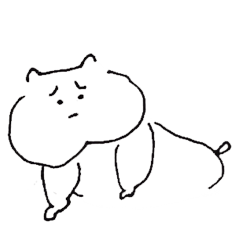 [LINEスタンプ] やわこいねこ