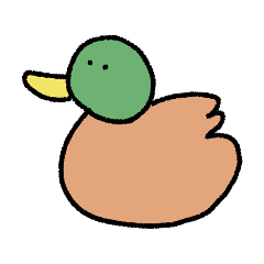 [LINEスタンプ] わたしが描いたどうぶつたち