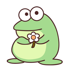[LINEスタンプ] 魅力あるカエル