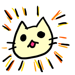 [LINEスタンプ] らくがきのねこ