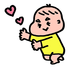 [LINEスタンプ] 三角眉毛のうーちゃん5