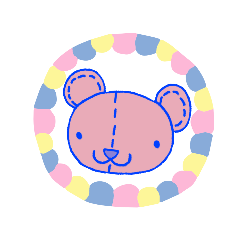 [LINEスタンプ] カラフル・テディベアさん