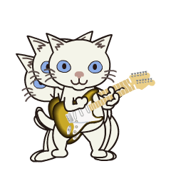 [LINEスタンプ] Rock'n'Cat 11
