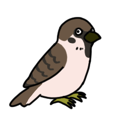 [LINEスタンプ] 多種多様な鳥