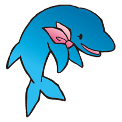 [LINEスタンプ] business dolphinの画像（メイン）