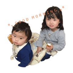 [LINEスタンプ] 娘❤息子