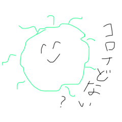 [LINEスタンプ] コロナどない？？？