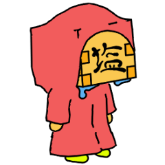 [LINEスタンプ] 枡入マースさん03