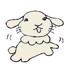 [LINEスタンプ] 色んなうさぎさん