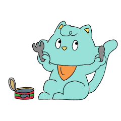 [LINEスタンプ] ネコのさば