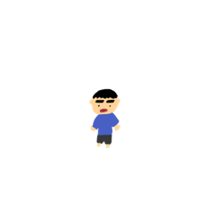 [LINEスタンプ] ヒトツダケオオキイ