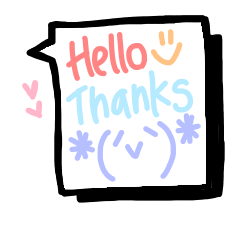 [LINEスタンプ] 吹き出し簡単英語フレーズ