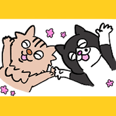 [LINEスタンプ] むさしとこじろう
