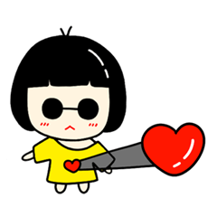 [LINEスタンプ] シックな子供
