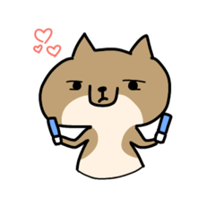 [LINEスタンプ] オタクのチベットスナギツネ