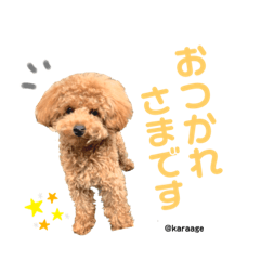 [LINEスタンプ] 毎日からあげ。(敬語)