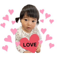 [LINEスタンプ] あやちゃんすまいる 2