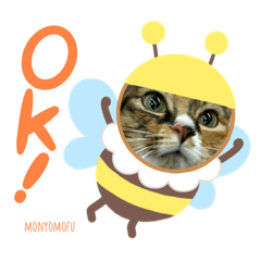 [LINEスタンプ] monyomofuスタンプ①