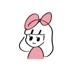 [LINEスタンプ] あの子(その1)