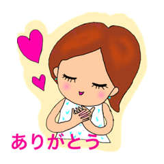 [LINEスタンプ] きなこ、ヨガ始めました^_^