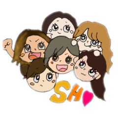 [LINEスタンプ] SH〜愉快な仲間たちNo.1〜
