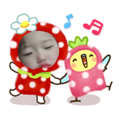 [LINEスタンプ] 小さいころ
