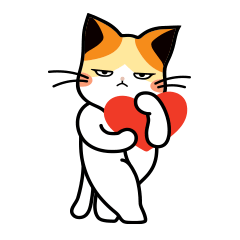 [LINEスタンプ] シックな猫 Nekoyang