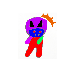 [LINEスタンプ] 帽子かぶりのゾンくん