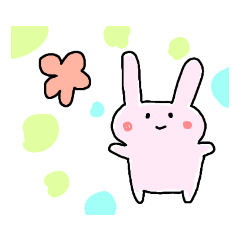 [LINEスタンプ] うささん1