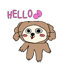 [LINEスタンプ] 飼い犬こっすけくん