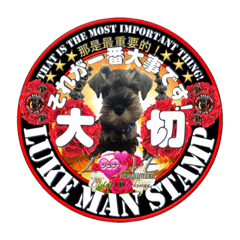 [LINEスタンプ] ルークマンスタンプ英語も中国語もわかる！