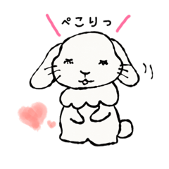 [LINEスタンプ] 色んなうさぎさん2