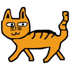 [LINEスタンプ] 野良猫君