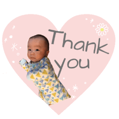 [LINEスタンプ] Saku's stamp ⑅*॰ॱ