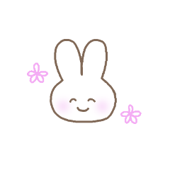 [LINEスタンプ] まいにち うさちゃん