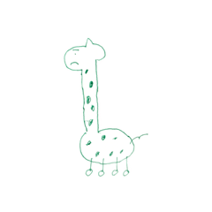[LINEスタンプ] なんとも言えない動物顔スタンプ