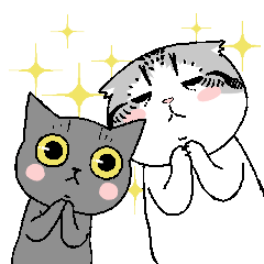 [LINEスタンプ] 仲良しに使えるジム＆リリー